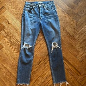 Re/Done High Rise Ankle Crop